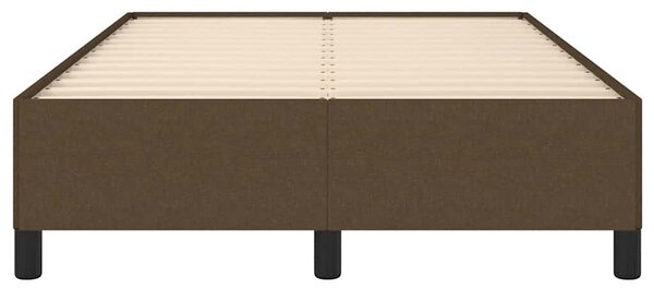 Rám postele bez matrací tmavě šedá 120x190 cm textil 3269634