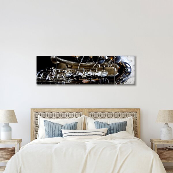 Obraz - Saxofon (170x50 cm)
