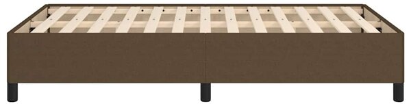 Rám postele bez matrací tmavě šedá 120x190 cm textil 3269634