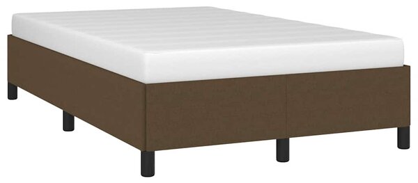 Rám postele bez matrací tmavě šedá 120x190 cm textil 3269634