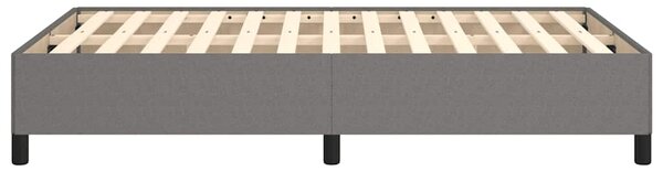 Rám postele bez matrací tmavě šedá 120x190 cm textil 3269632