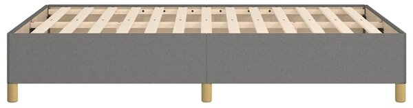 Rám postele bez matrací tmavě šedá 120x190 cm textil 3269639