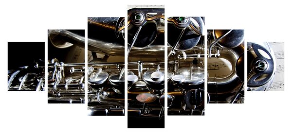 Obraz - Saxofon (210x100 cm)