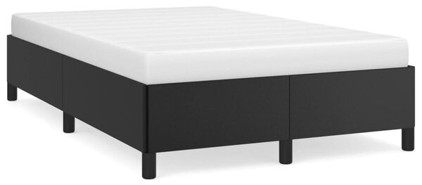 Rám postele bez matrace černá 120x190 cm umělá kůže 3269645