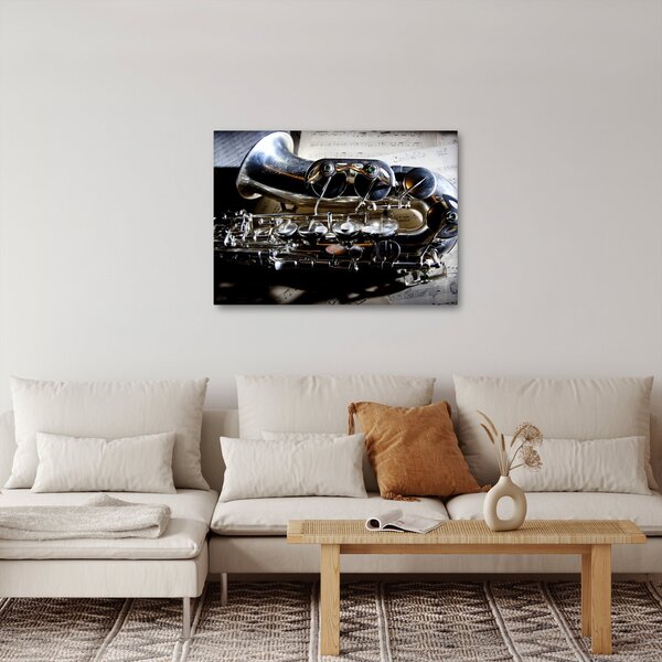 Obraz - Saxofon (70x50 cm)