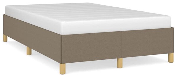 Rám postele bez matrací taupe 120x190 cm textil 3269642