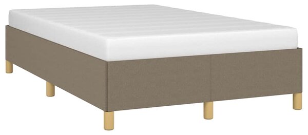 Rám postele bez matrací taupe 120x190 cm textil 3269642