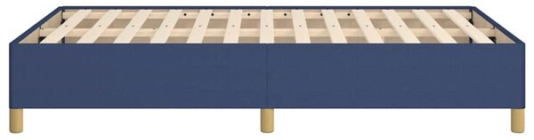 Rám postele bez matrací modrá 120x190 cm textil 3269644