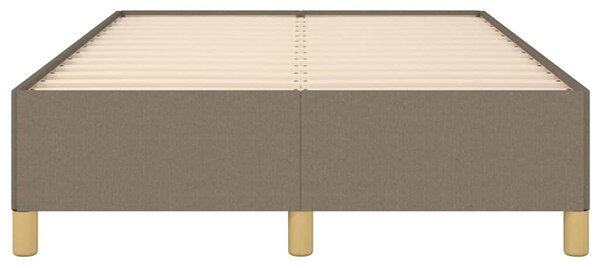 Rám postele bez matrací taupe 120x190 cm textil 3269642