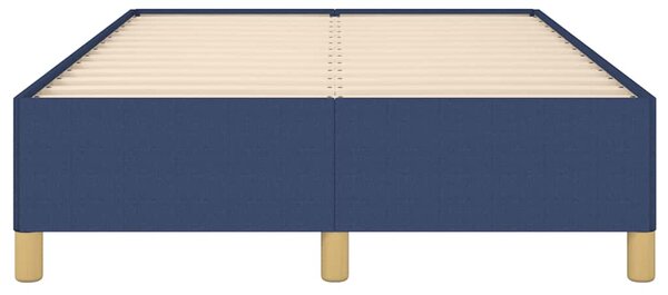 Rám postele bez matrací modrá 120x190 cm textil 3269644