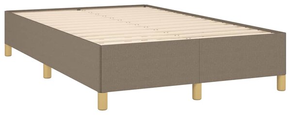 Rám postele bez matrací taupe 120x190 cm textil 3269642