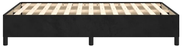 Rám postele bez matrací tmavě šedá 120x190 cm samet 3269652