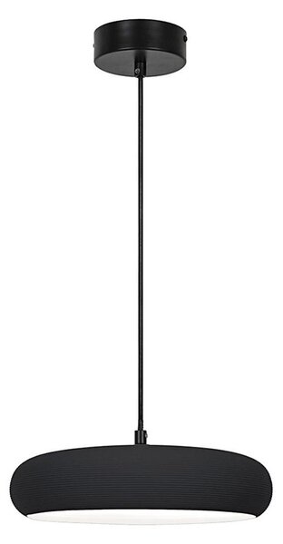 LED Lustr na lanku LOGAN LED/11W/230V černá