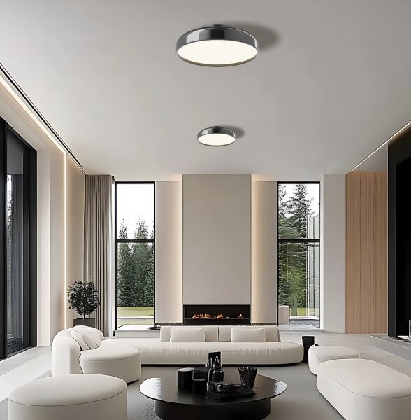 LED Stropní svítidlo ALENSA LED/60W/230V černá