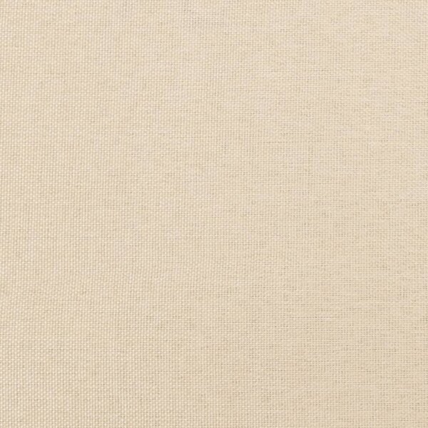 Box spring postel s matrací krémová 120x190 cm textil 3269662