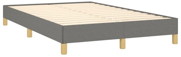 Box spring postel s matrací tmavě šedá 120x190 cm textil 3269759