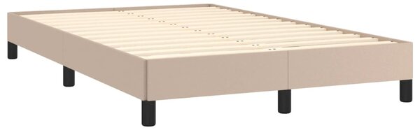 Box spring postel s matrací cappuccino 120x190 cm umělá kůže 3269824