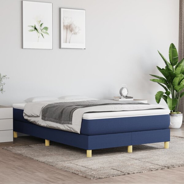 Box spring postel s matrací černá 120x190 cm textil 3269670