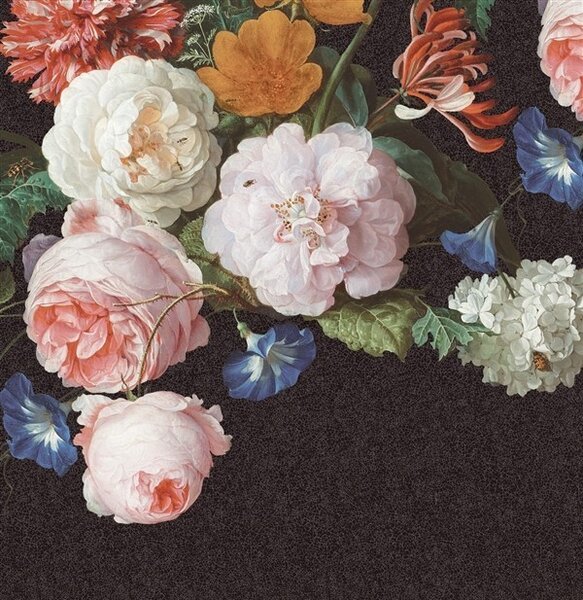Vliesová obrazová tapeta s květinami 358113, 309030 rozměry 2,72 x 2,8 m