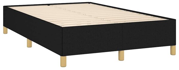 Box spring postel s matrací černá 120x190 cm textil 3269692