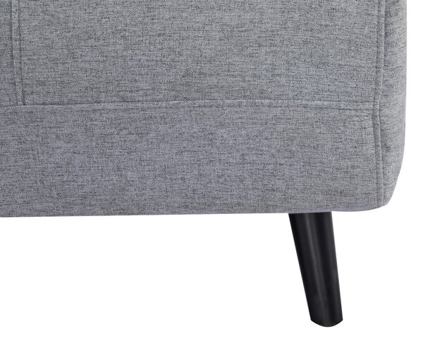 ROZKLÁDACÍ KŘESLO NA SPANÍ, textil, světle šedá Ti'me - Rozkládací sedačky