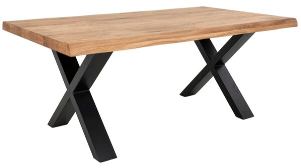 Nordic Living Dubový konferenční stolek Tolon 120x70 cm