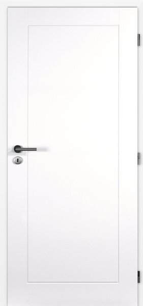 Interiérové dveře Doornite Tampa - lak Doornite bílá mat, pravé "90", zámek pro BB, voština