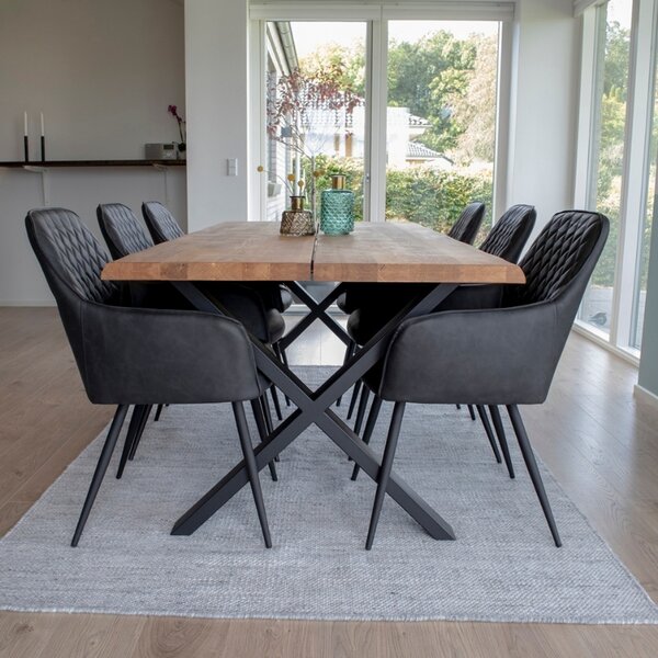 -25 % Dny MOMENTI– Nordic Living Dubový jídelní stůl Tolon 200x95 cm