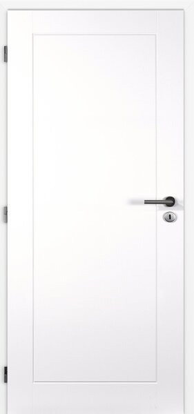 Interiérové dveře Doornite Tampa - lak Doornite bílá mat, levé "90", zámek pro BB, voština