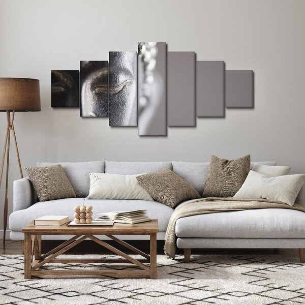 Obraz - Socha Buddhy (210x100 cm)