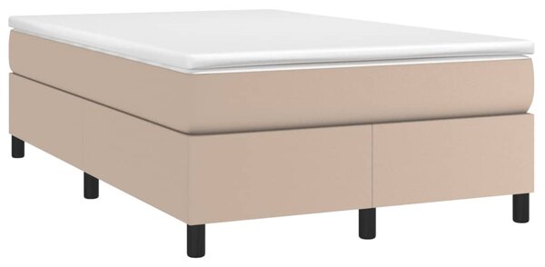 Box spring postel s matrací cappuccino 120x190 cm umělá kůže 3269702