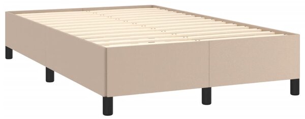 Box spring postel s matrací cappuccino 120x190 cm umělá kůže 3269702