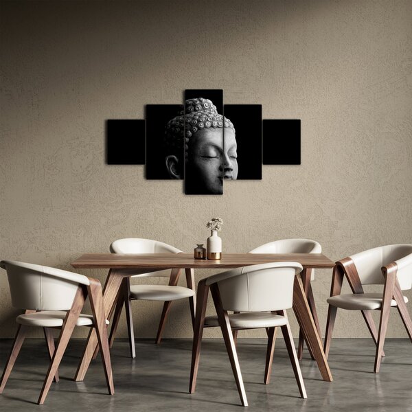 Obraz - Buddha, portrét (125x70 cm)