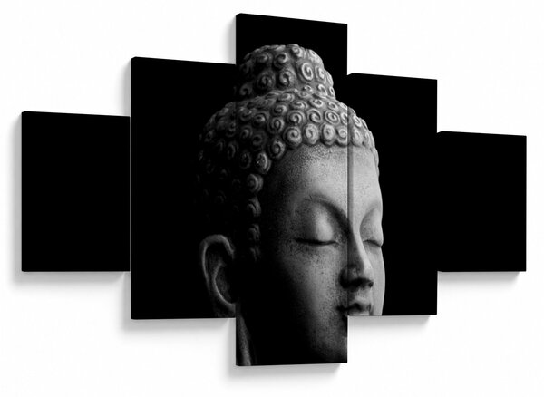 Obraz - Buddha, portrét (125x70 cm)