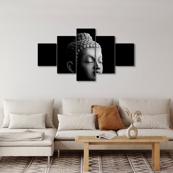 Obraz - Buddha, portrét (125x70 cm)