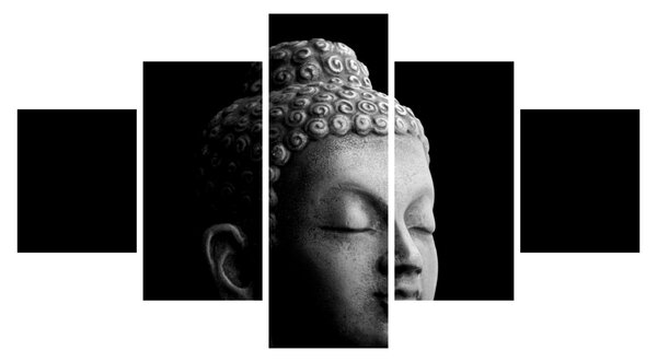 Obraz - Buddha, portrét (125x70 cm)