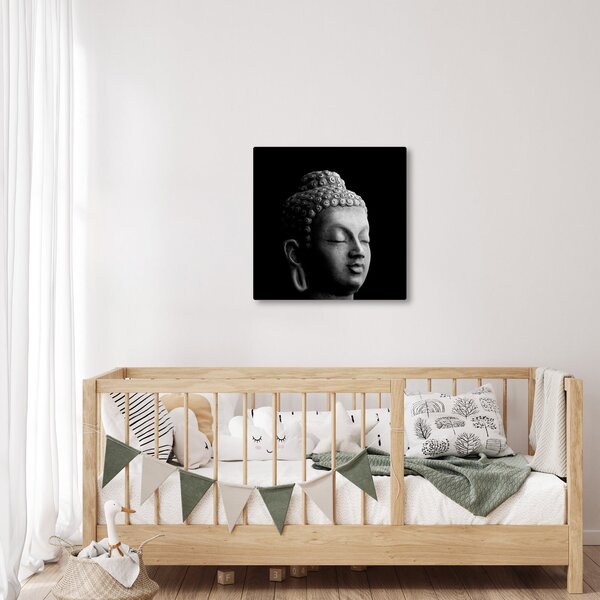Obraz - Buddha, portrét (30x30 cm)
