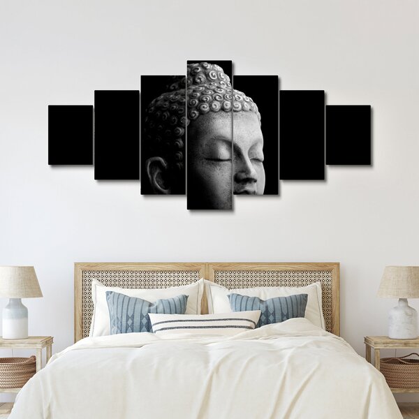Obraz - Buddha, portrét (210x100 cm)