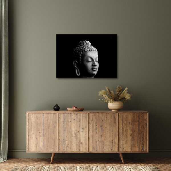 Obraz - Buddha, portrét (70x50 cm)