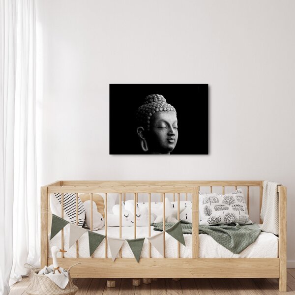 Obraz - Buddha, portrét (70x50 cm)