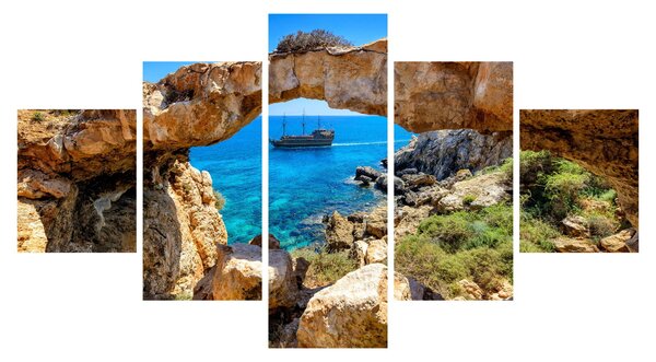 Obraz - Cape Greco (125x70 cm)