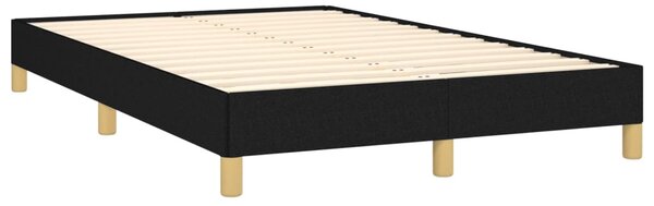 Box spring postel s matrací černá 120x190 cm textil 3269767