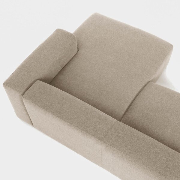 Kave Home Rohová pohovka Blok 240 cm, pravá