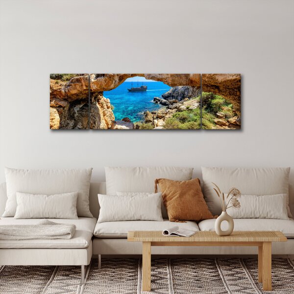 Obraz - Cape Greco (170x50 cm)