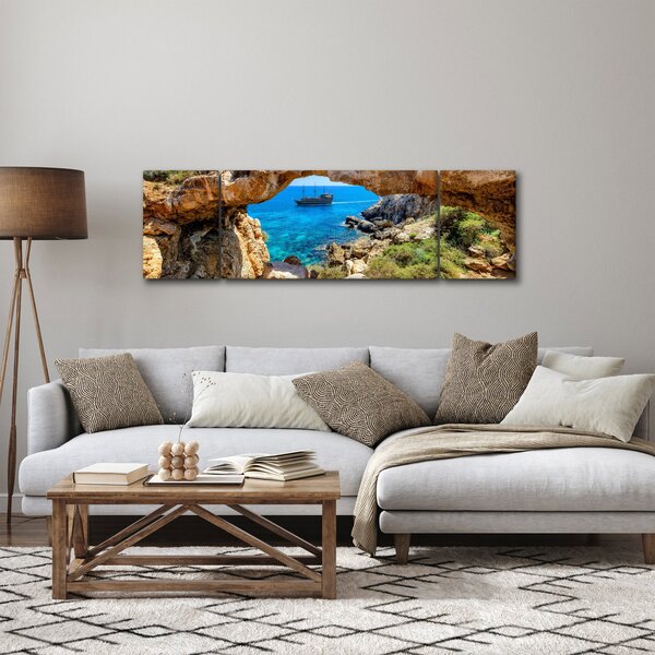 Obraz - Cape Greco (170x50 cm)