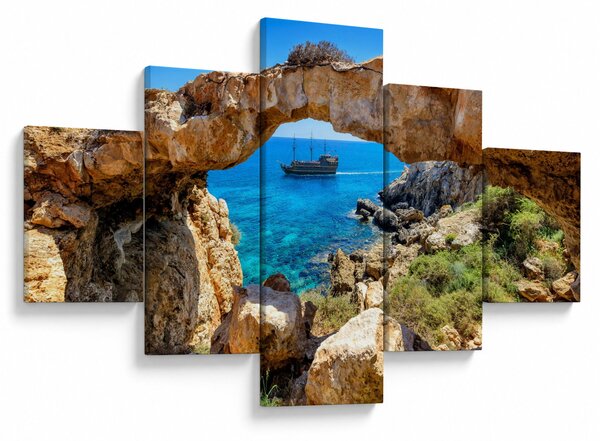 Obraz - Cape Greco (125x70 cm)