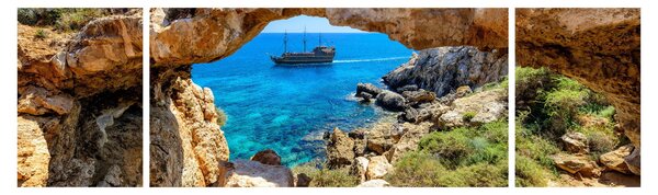 Obraz - Cape Greco (170x50 cm)
