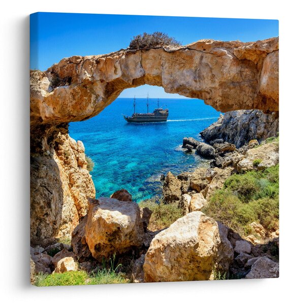 Obraz - Cape Greco (30x30 cm)