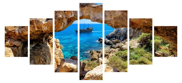 Obraz - Cape Greco (210x100 cm)