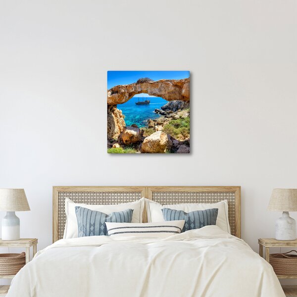 Obraz - Cape Greco (30x30 cm)